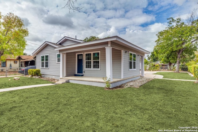 1703 Allende, San Antonio, TX 78237 - single story home with a carport, covered porch, and concrete driveway
