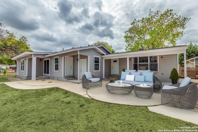 1703 Allende, San Antonio, TX 78237 - view of front of home featuring covered porch, crawl space, and central air condition unit