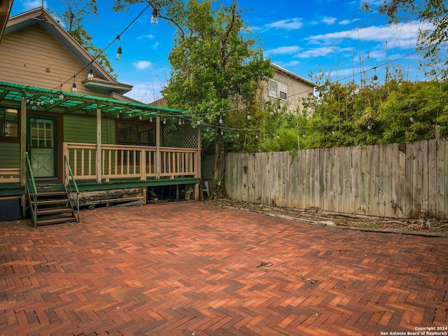 view of patio