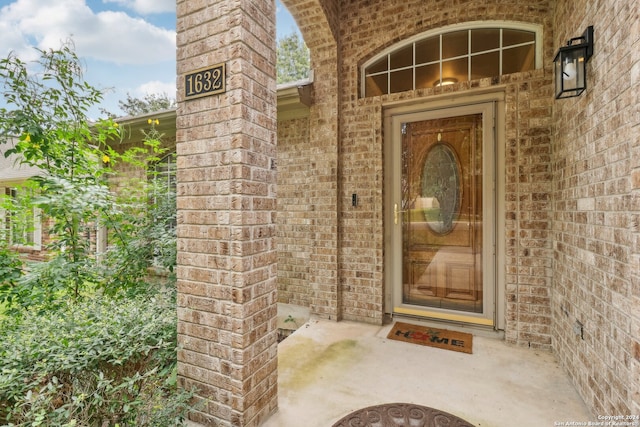 view of property entrance