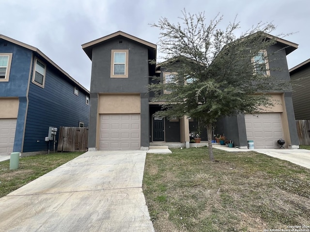 6607 Mia Way, San Antonio, TX 78233 - traditional-style house featuring stucco siding and driveway