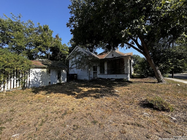 view of front of house