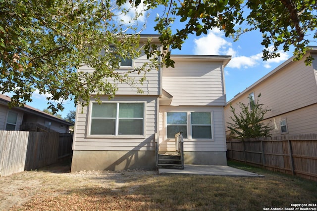 view of rear view of house