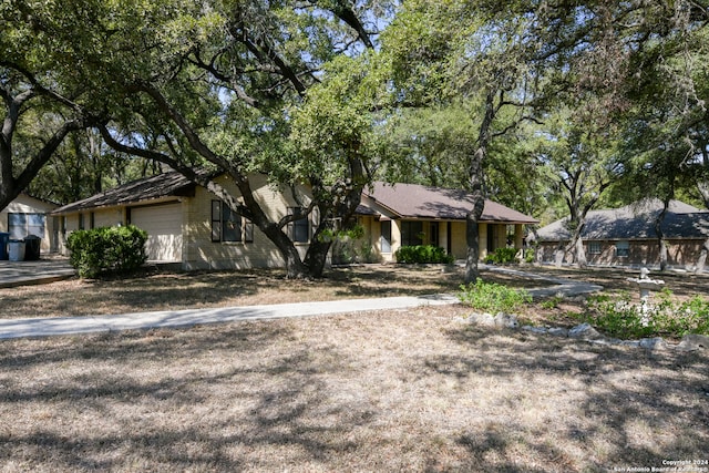 view of ranch-style home