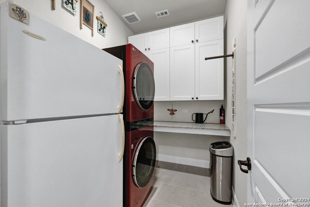 1207 Game Trl, New Braunfels, TX 78132 - full bathroom with a walk in shower, a freestanding bath, vanity, tile patterned floors, and recessed lighting
