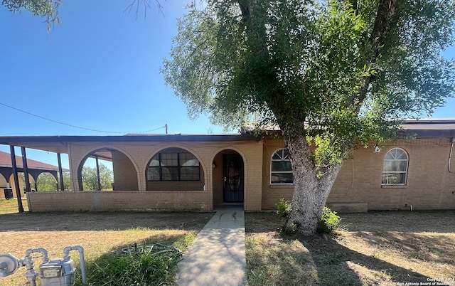 view of front of house