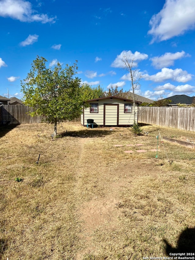 view of yard