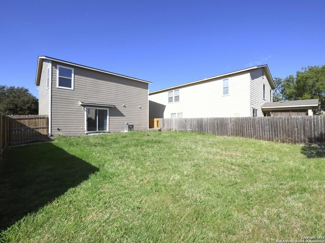 view of back of property