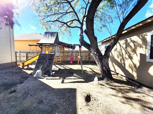 view of play area