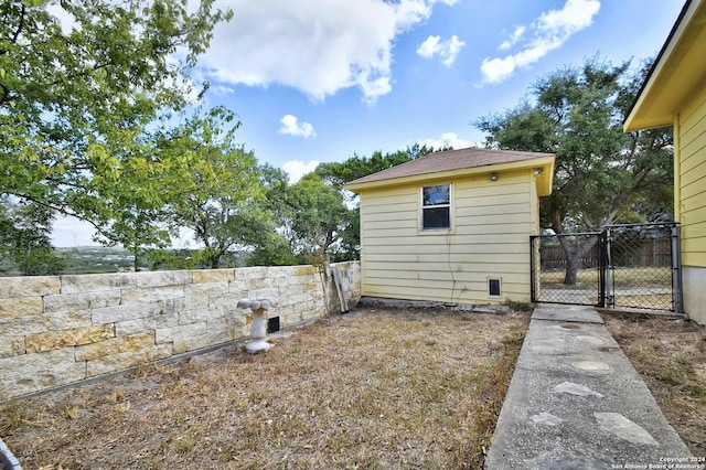 view of property exterior