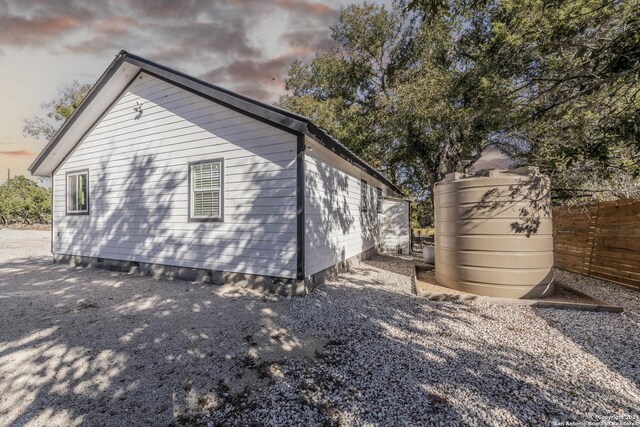 1627 Forest Lake Dr, Spring Branch, TX 78070 - back of property featuring fence