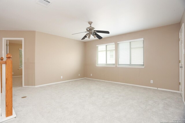 14514 Redwood Vly, Helotes, TX 78023 - carpeted empty room featuring a ceiling fan and baseboards