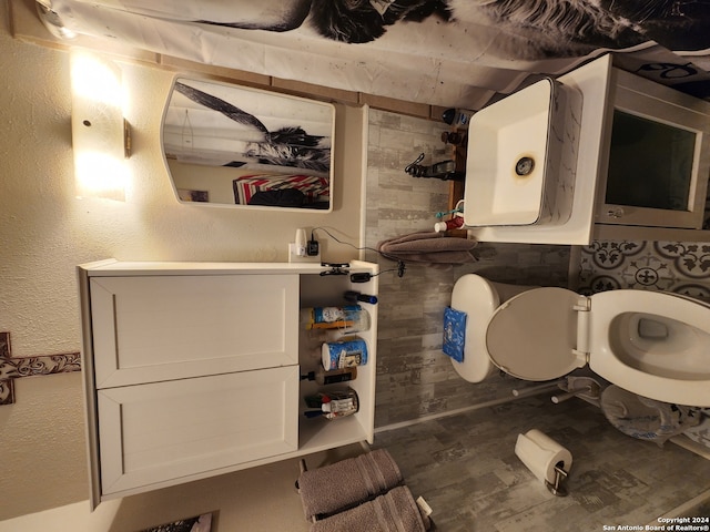 bathroom with toilet