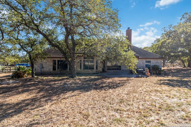 view of rear view of house