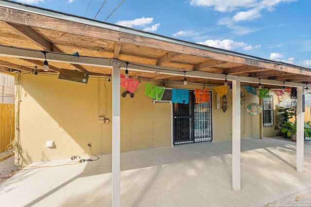 view of patio