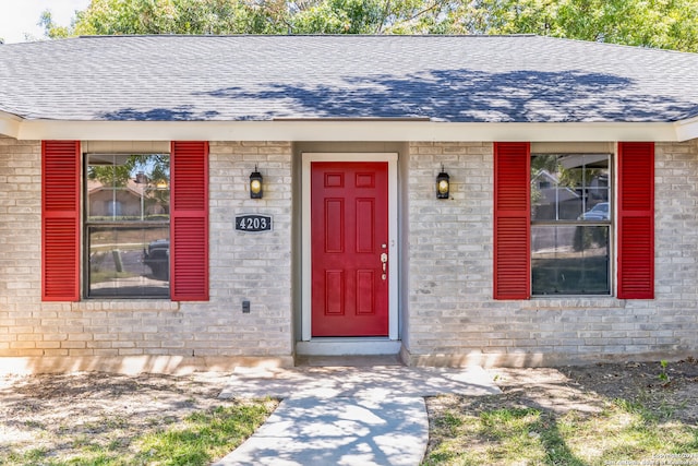 view of property entrance