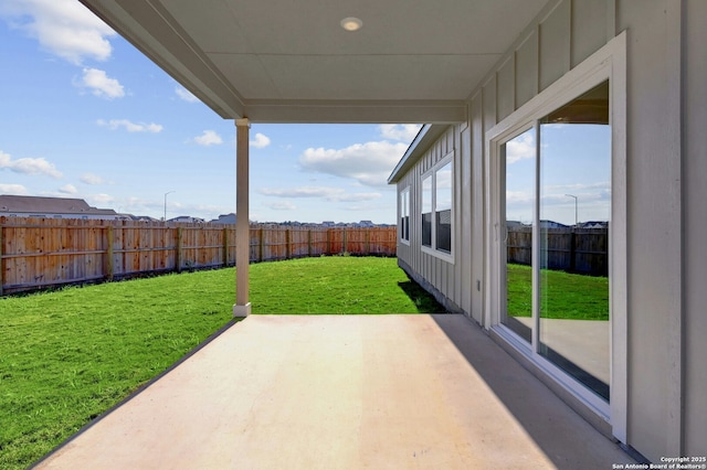 view of patio