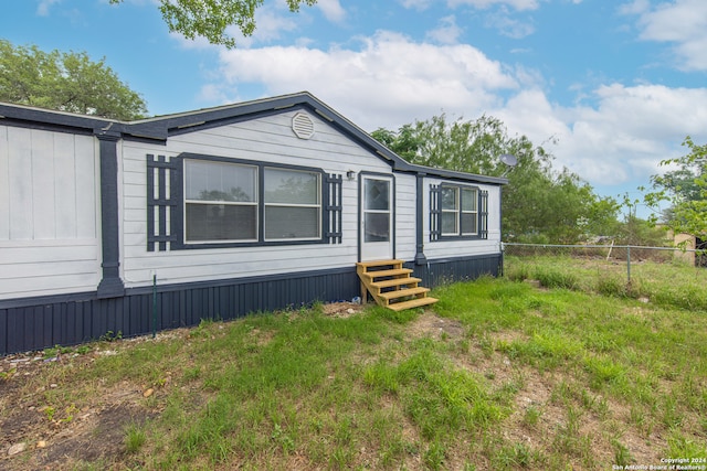 view of manufactured / mobile home