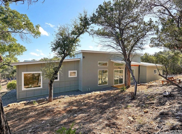 view of rear view of house