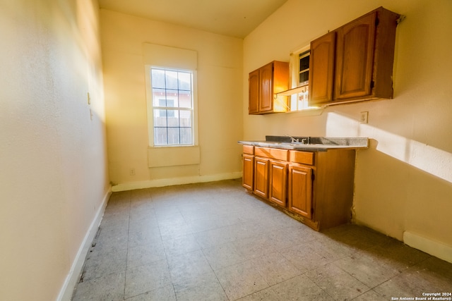 kitchen with sink