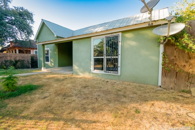 view of rear view of house