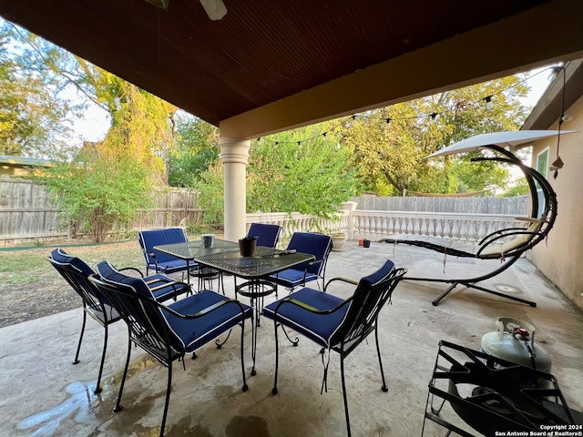 view of patio / terrace