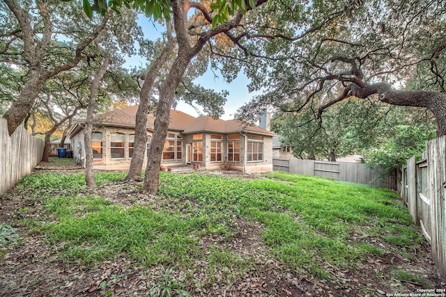 view of rear view of house