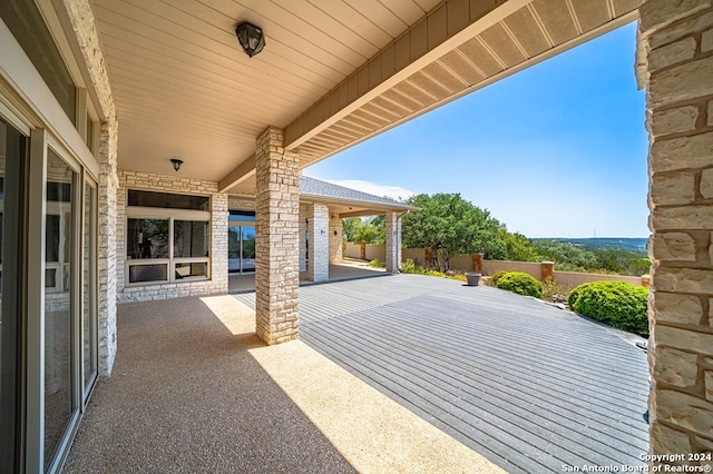 2029 Crown Rdg, Kerrville, TX 78028 - view of patio / terrace