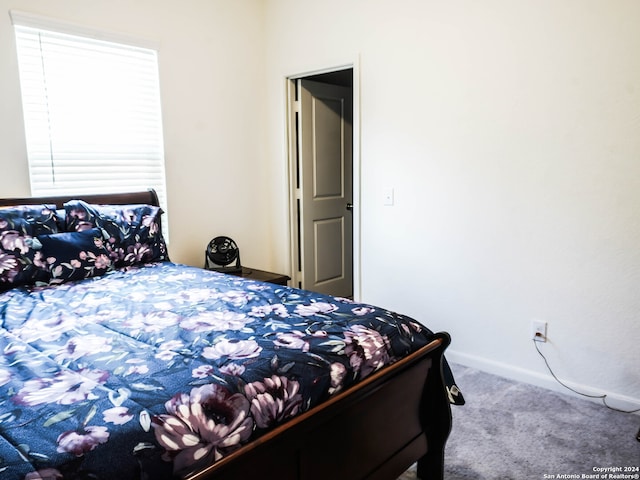 bedroom featuring carpet floors