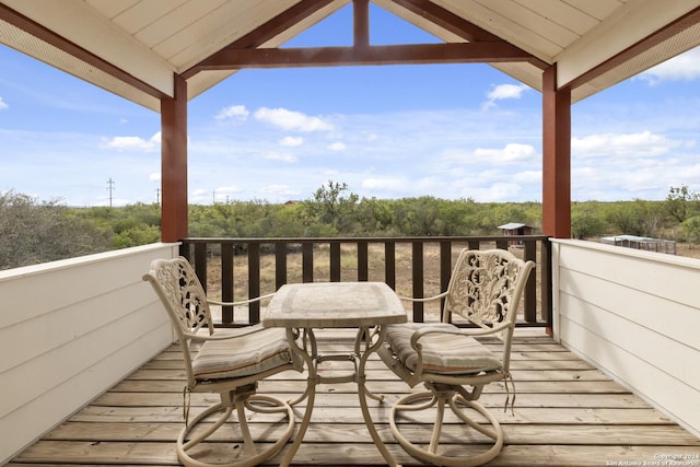 858 Ranch Rd 187, Sabinal, TX 78881 - view of balcony