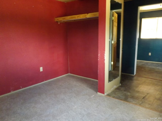 view of unfurnished bedroom