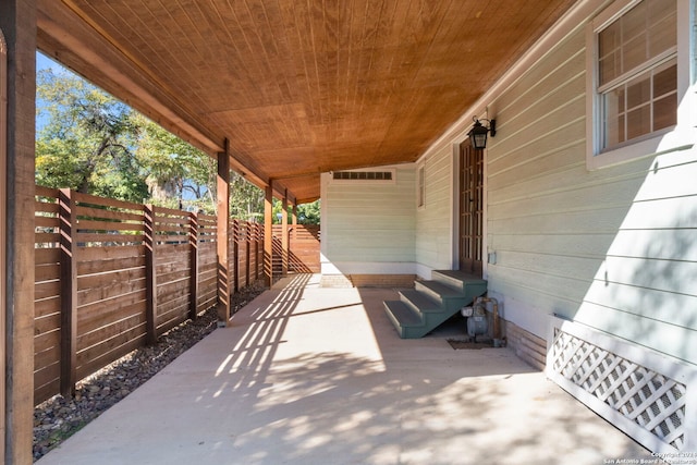 view of patio / terrace