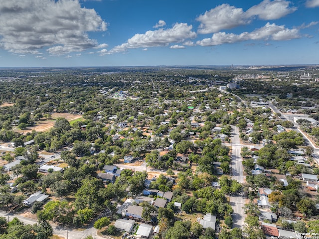 aerial view