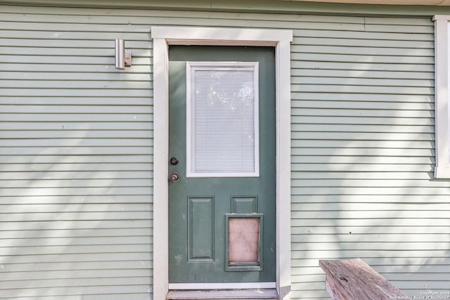 1112 W Huisache Ave, San Antonio, TX 78201 - view of doorway to property
