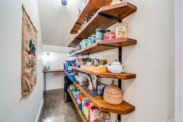 view of pantry