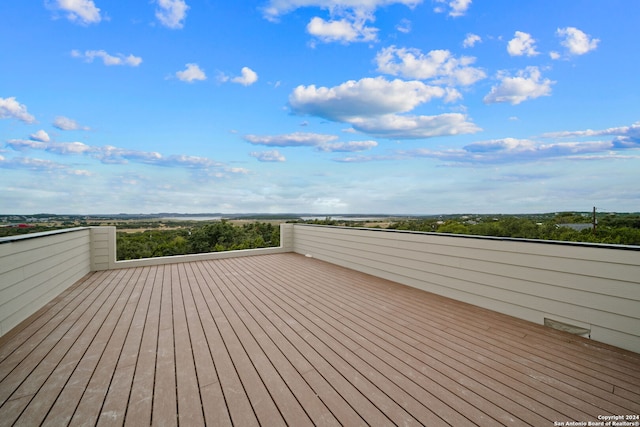 view of deck