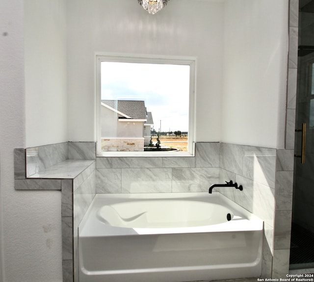 bathroom featuring a bathtub