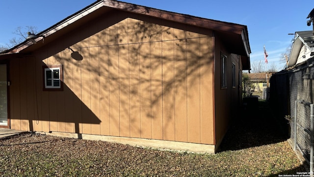 view of side of property