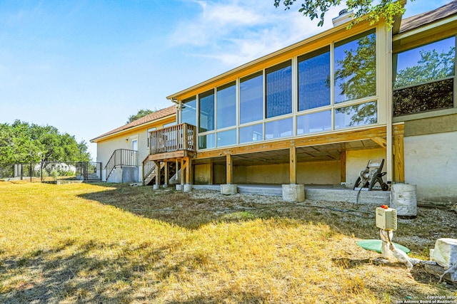 view of rear view of house