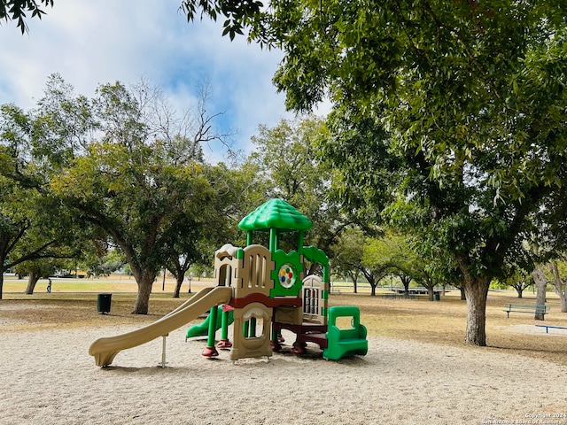 view of play area