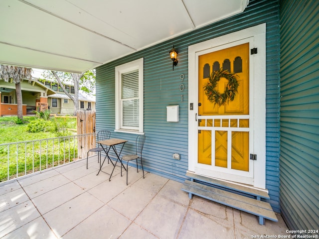 view of patio