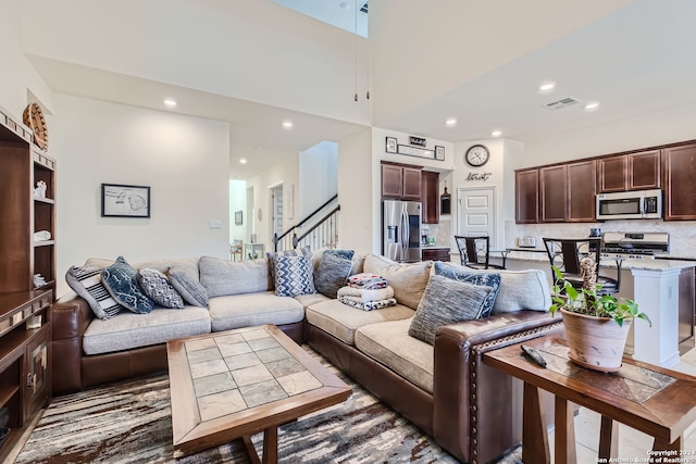 view of living room