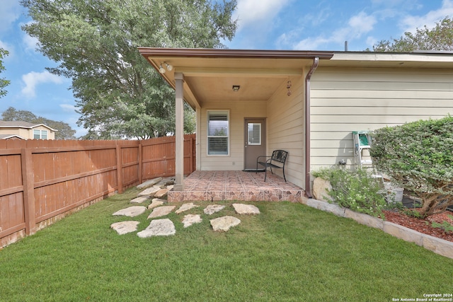 exterior space featuring a patio area