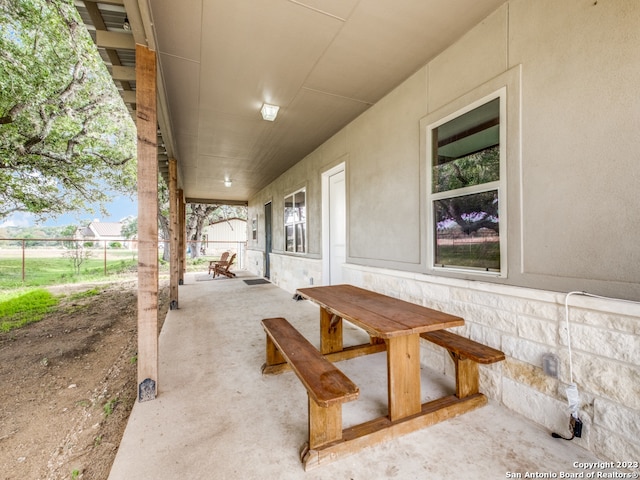 view of patio