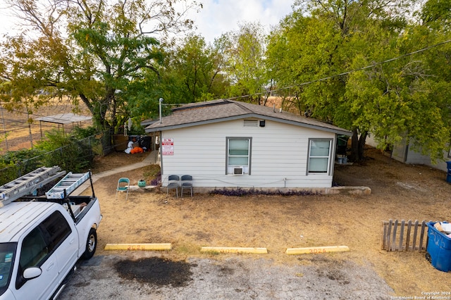 view of property exterior