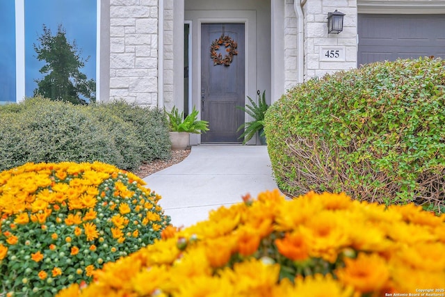 view of property entrance