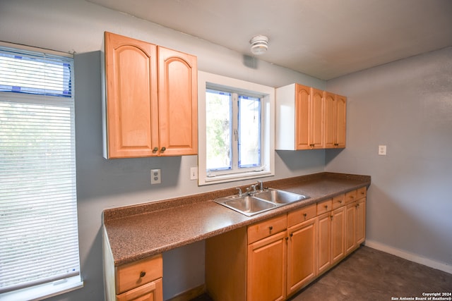 kitchen featuring sink