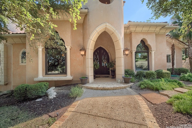 view of entrance to property