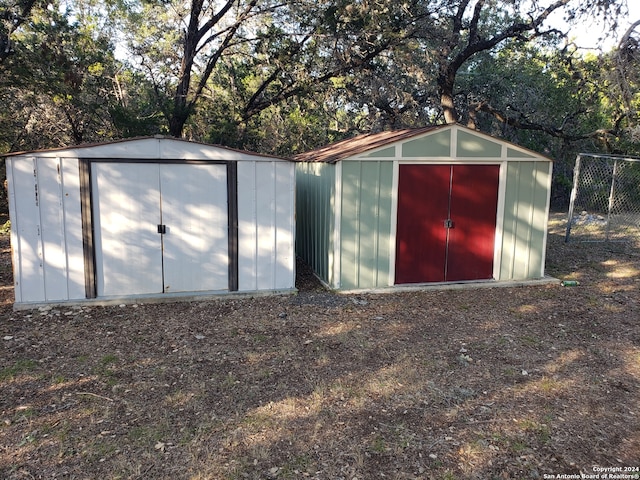 view of outdoor structure