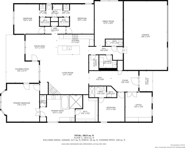 14471 Costa Leon, San Antonio, TX 78245 - property floor plan